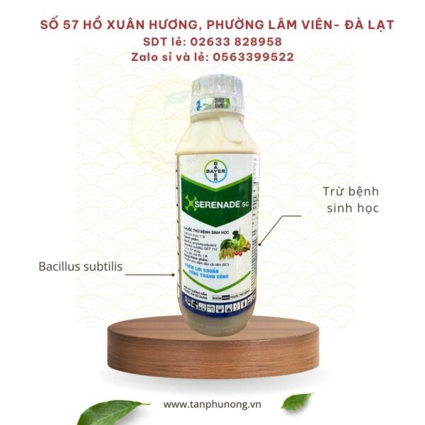 Serenade SC Bayer Chế phẩm trừ bệnh Sinh học Serenade SC