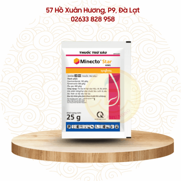Minecto Start 60 WG 25Gr Thuốc trừ sâu - Syngenta Minecto Star 60WG
