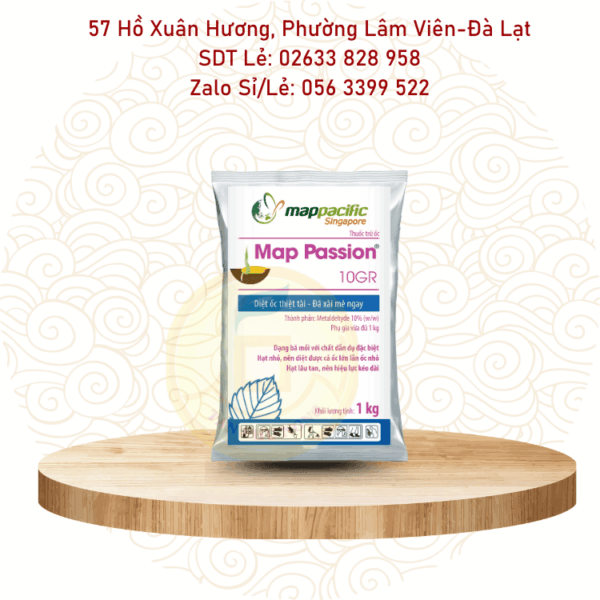 Map Passion 10GR Thuốc rải ốc Map Passion 1KG