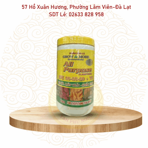 Growmore 20-20-20 Phân bón lá Growmore All Purpose Plant Food 20 20 20
